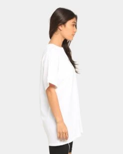 Tupac Social Message Short Sleeve T-Shirt White -Sportswear Women Store 4454569421992 womens 0060