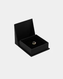 Raising Hell Women's 2mm Iced Huggie Earring Iced Gold -Sportswear Women Store 4454569768349 default 00090