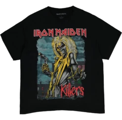 Iron Maiden Killer Short Sleeve T-Shirt Black Wash -Sportswear Women Store 4454569959358 lookbuilder 501 2881c16b 1cb6 4dcf 903c 3c17edd0a110