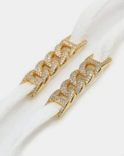 Raising Hell Women's Iced Cuban Shoe Charm Gold -Sportswear Women Store 4454569973781 default 00090