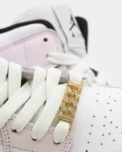 Raising Hell Women's Iced Cuban Shoe Charm Gold -Sportswear Women Store 4454569973781 default 00100